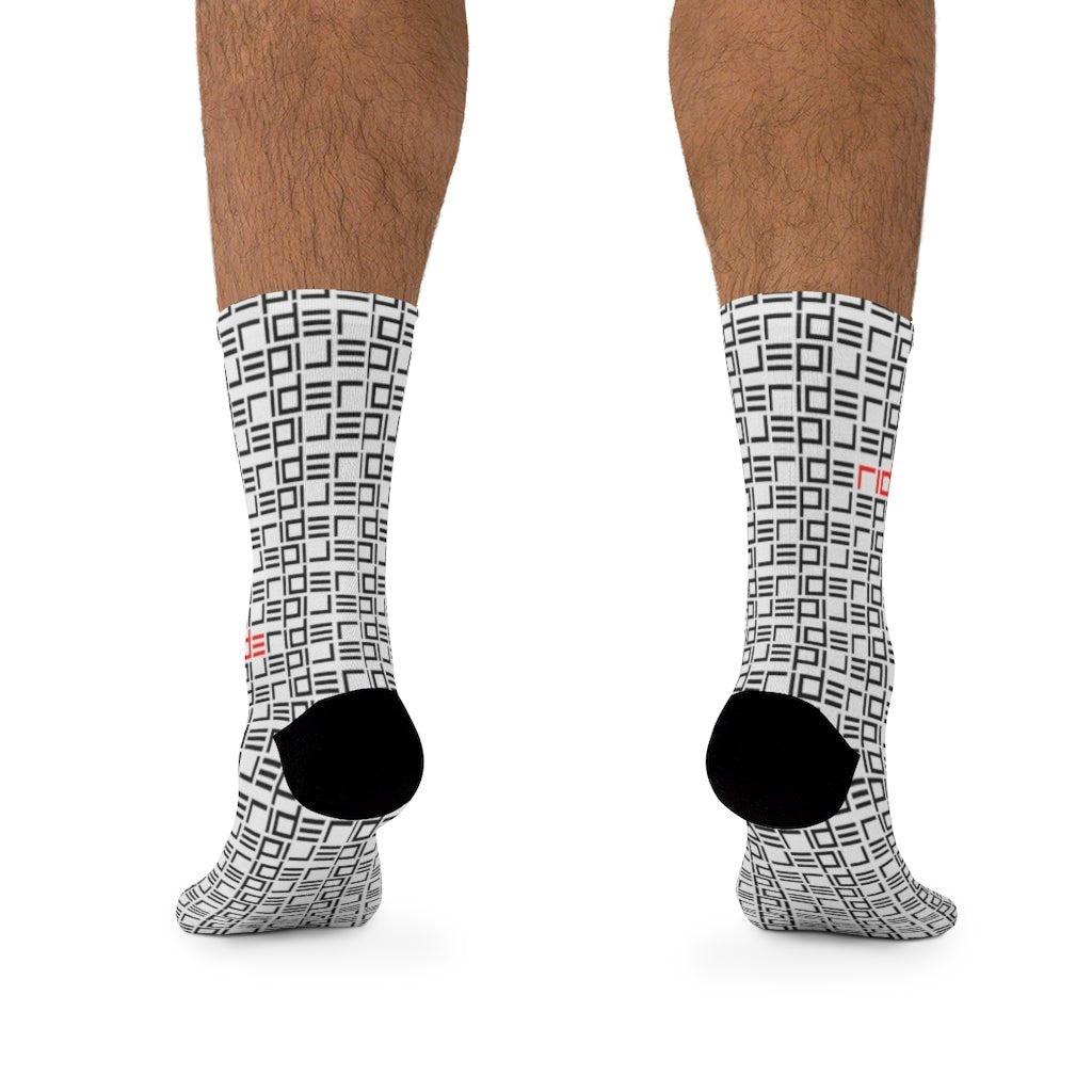 RIDE Socks (White) - Element Tri & Bicycle Works