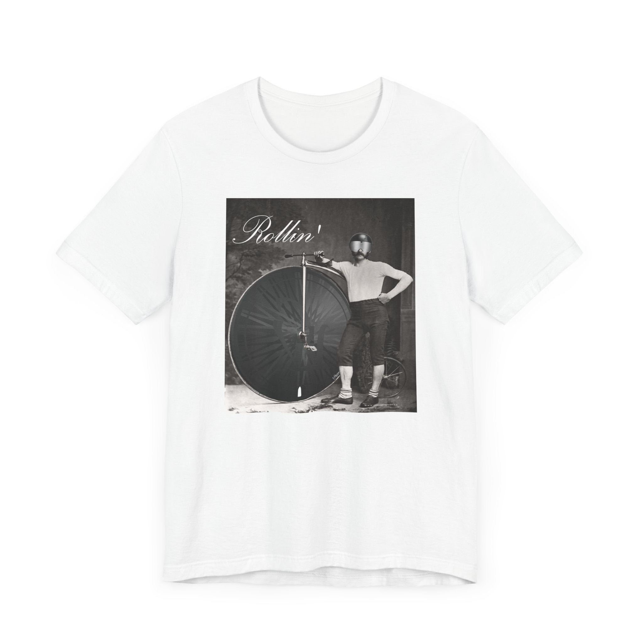 Rollin' Short Sleeve Tee - Cycling Lifestyle Tee - Element Tri & Bicycle Works