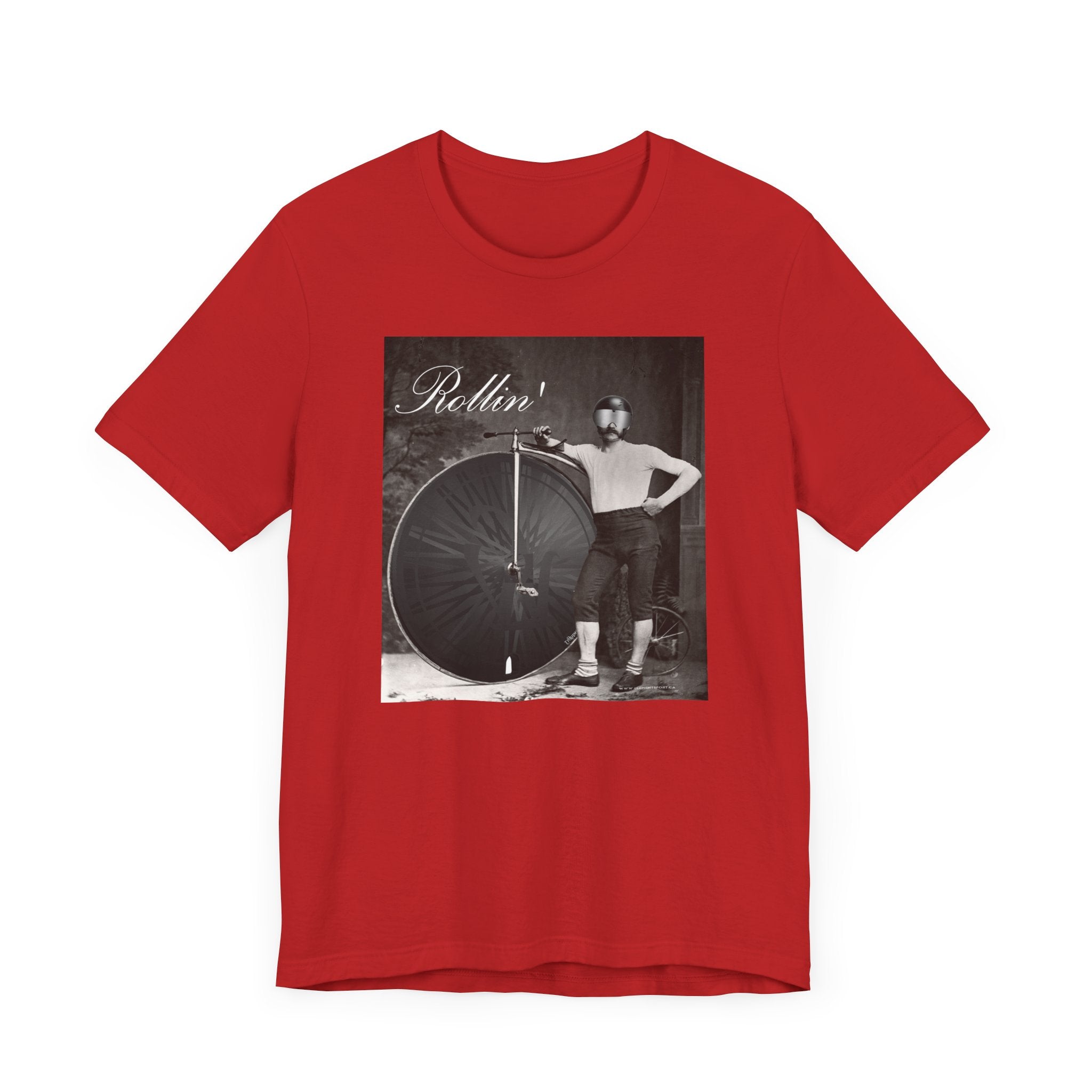 Rollin' Short Sleeve Tee - Cycling Lifestyle Tee - Element Tri & Bicycle Works