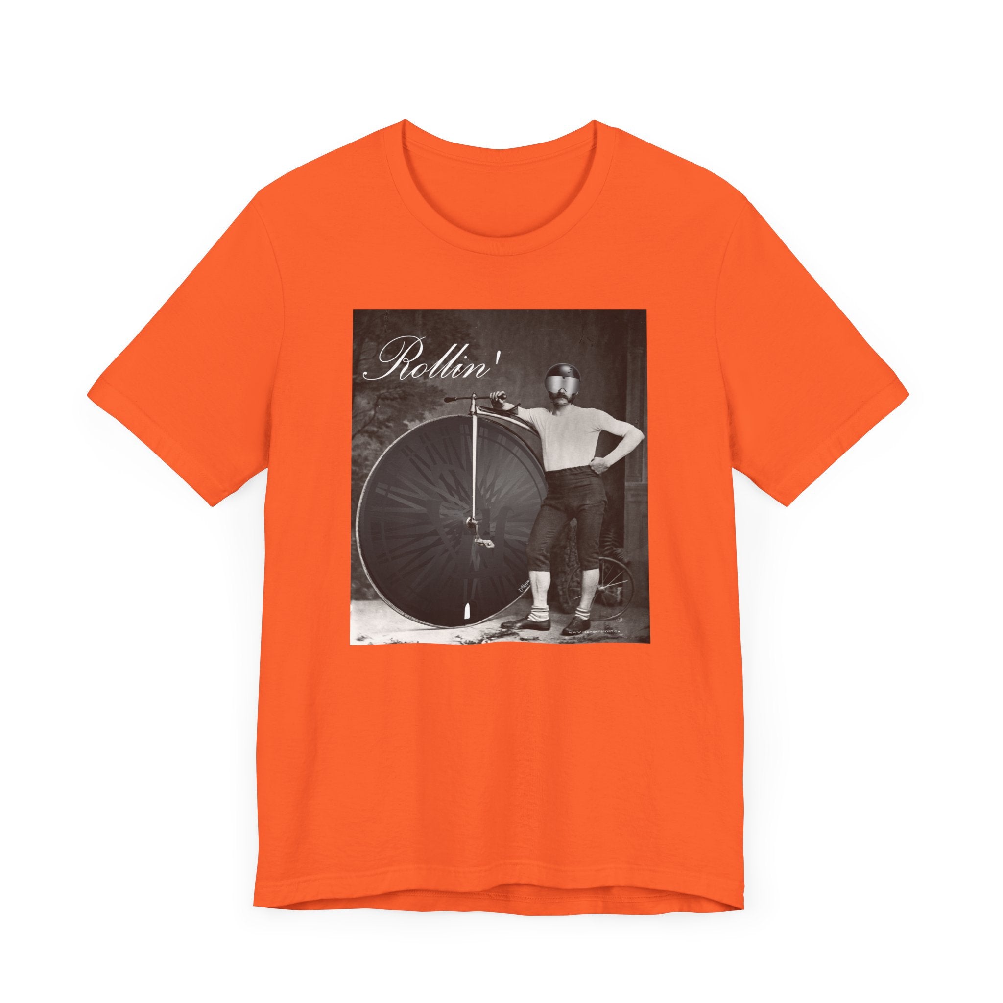 Rollin' Short Sleeve Tee - Cycling Lifestyle Tee - Element Tri & Bicycle Works