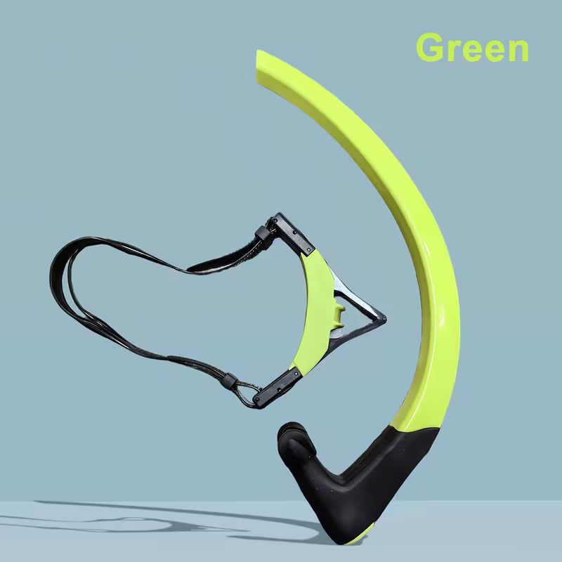 Swim Training Snorkel – Curved & Hydrodynamic Variants, Comfortable & Adjustable