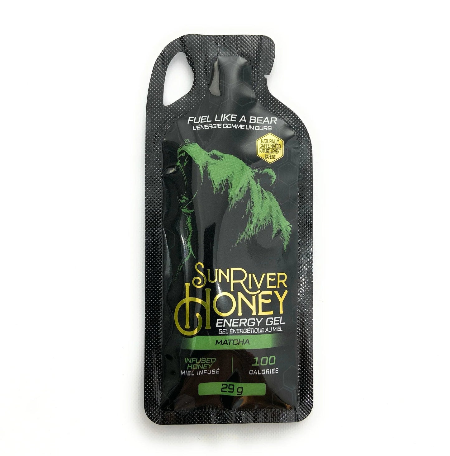 Sun River Honey Energy Gel pouch – natural Canadian sports nutrition made with real honey