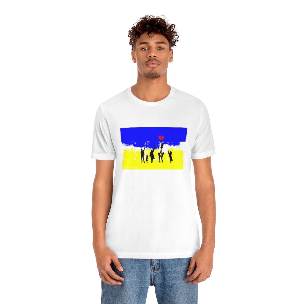 Support Ukraine Unisex Tee - Element Tri & Bicycle Works