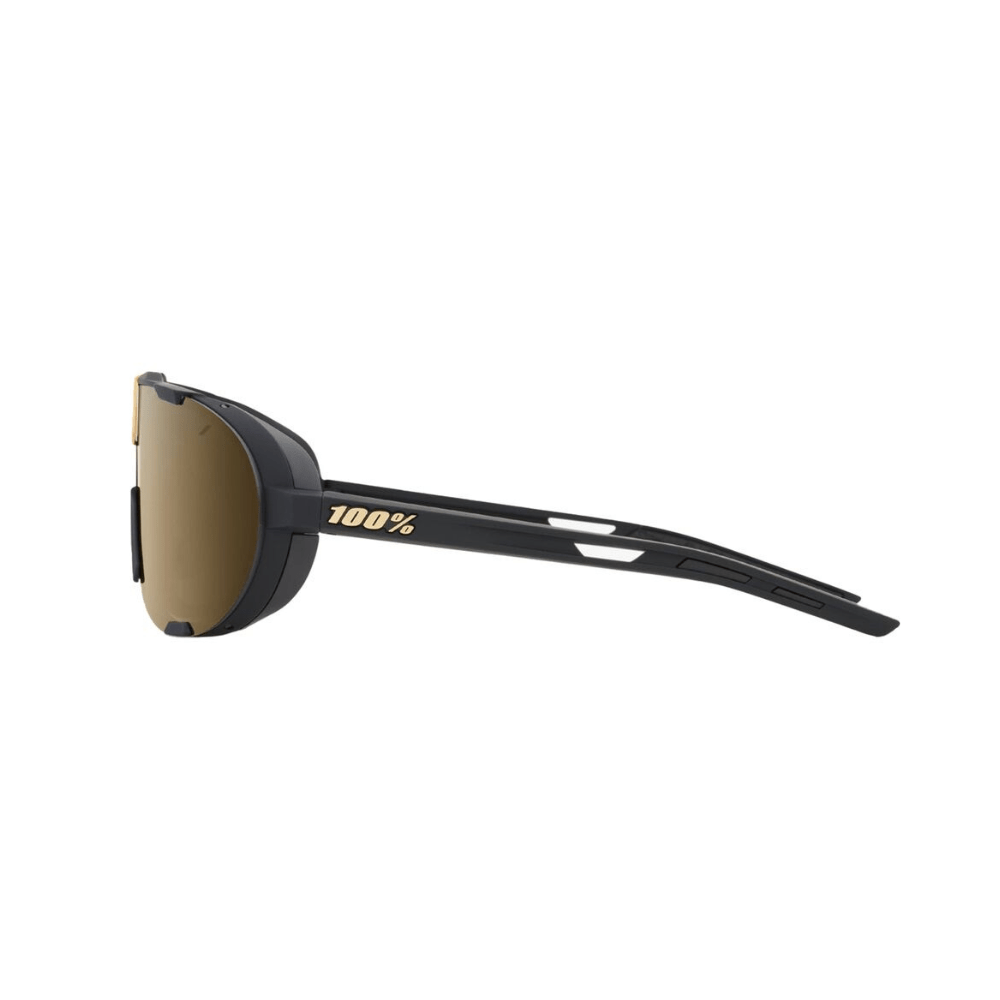 Westcraft Sunglasses – Soft Tact Black / Soft Gold Mirror Lens | $99.99 - Element Tri & Bicycle Works