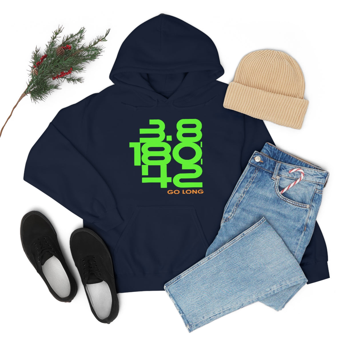 Go Long Hooded Sweatshirt - Element Tri & Bicycle Works