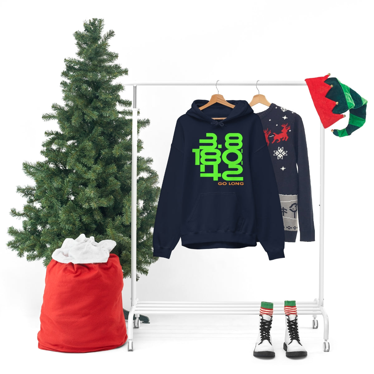 Go Long Hooded Sweatshirt - Element Tri & Bicycle Works