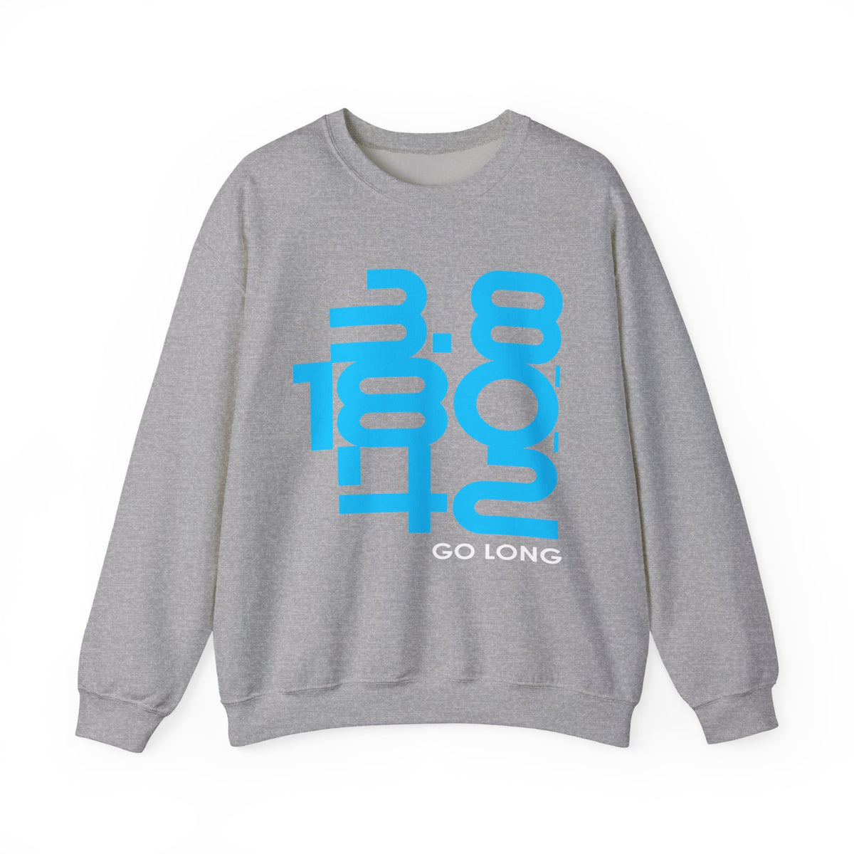 Go Long | Ironman Distance Triathlon Crewneck Sweatshirt