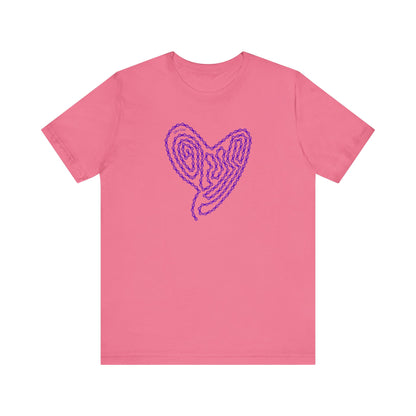 Bike Love Unisex Jersey Short Sleeve Tee