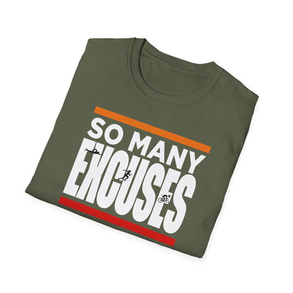 So Many Excuses Triathlon Tee