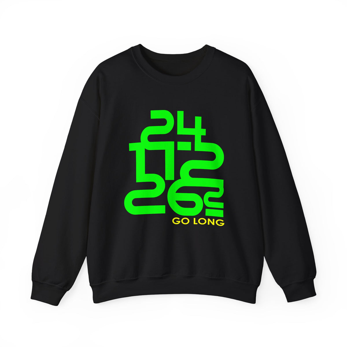 Go Long | Ironman Distance Triathlon Crewneck Sweatshirt