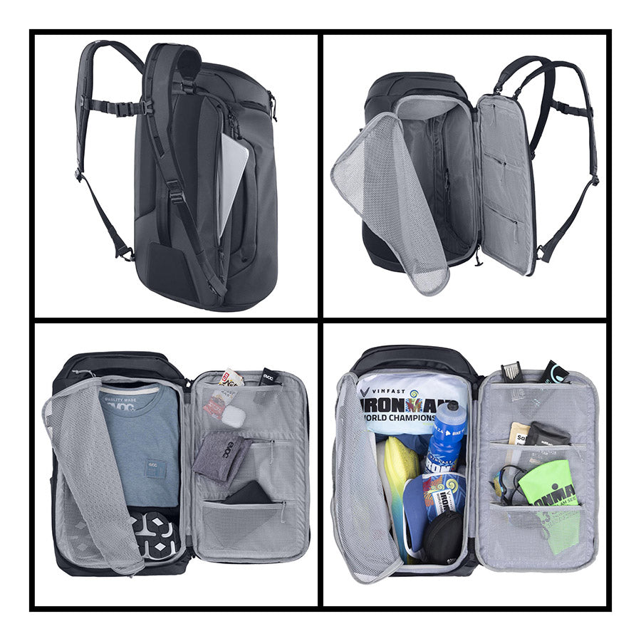 EVOC, Athlete Backpack 30, Backpack, 30L, Carbon Grey/Black