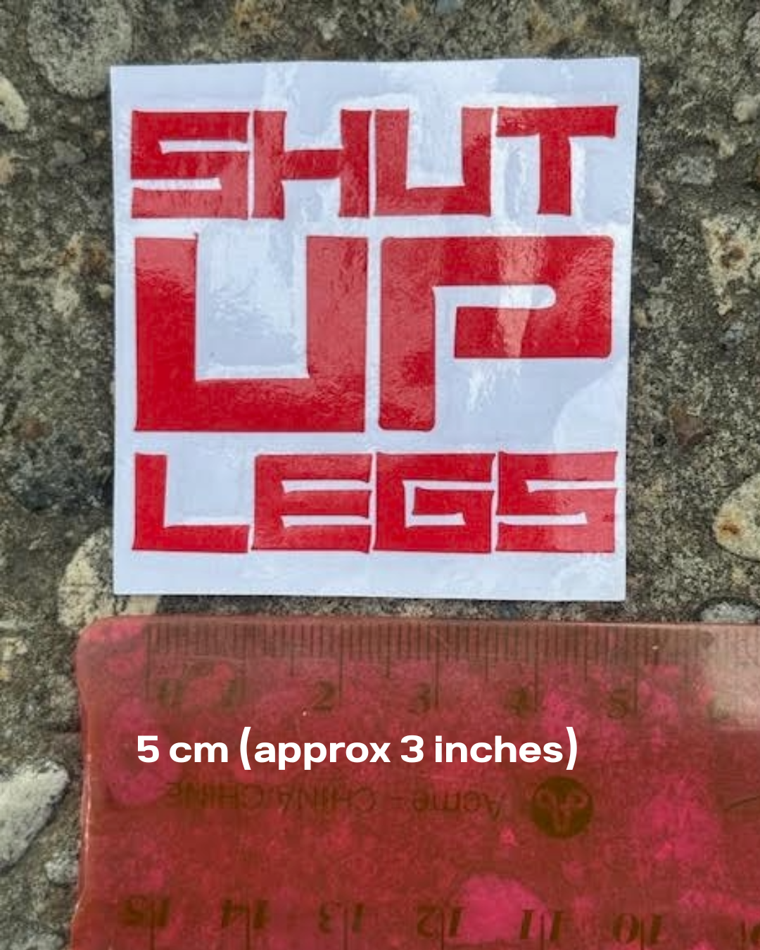 Shut Up Legs | Cycling & Triathlon Decal