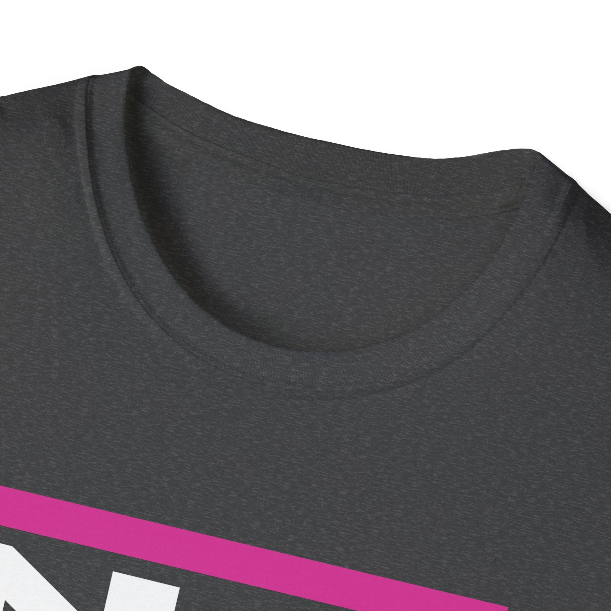 No Excuses Triathlon Lifestyle Tee Rose & Lime Unisex Softstyle T-Shirt