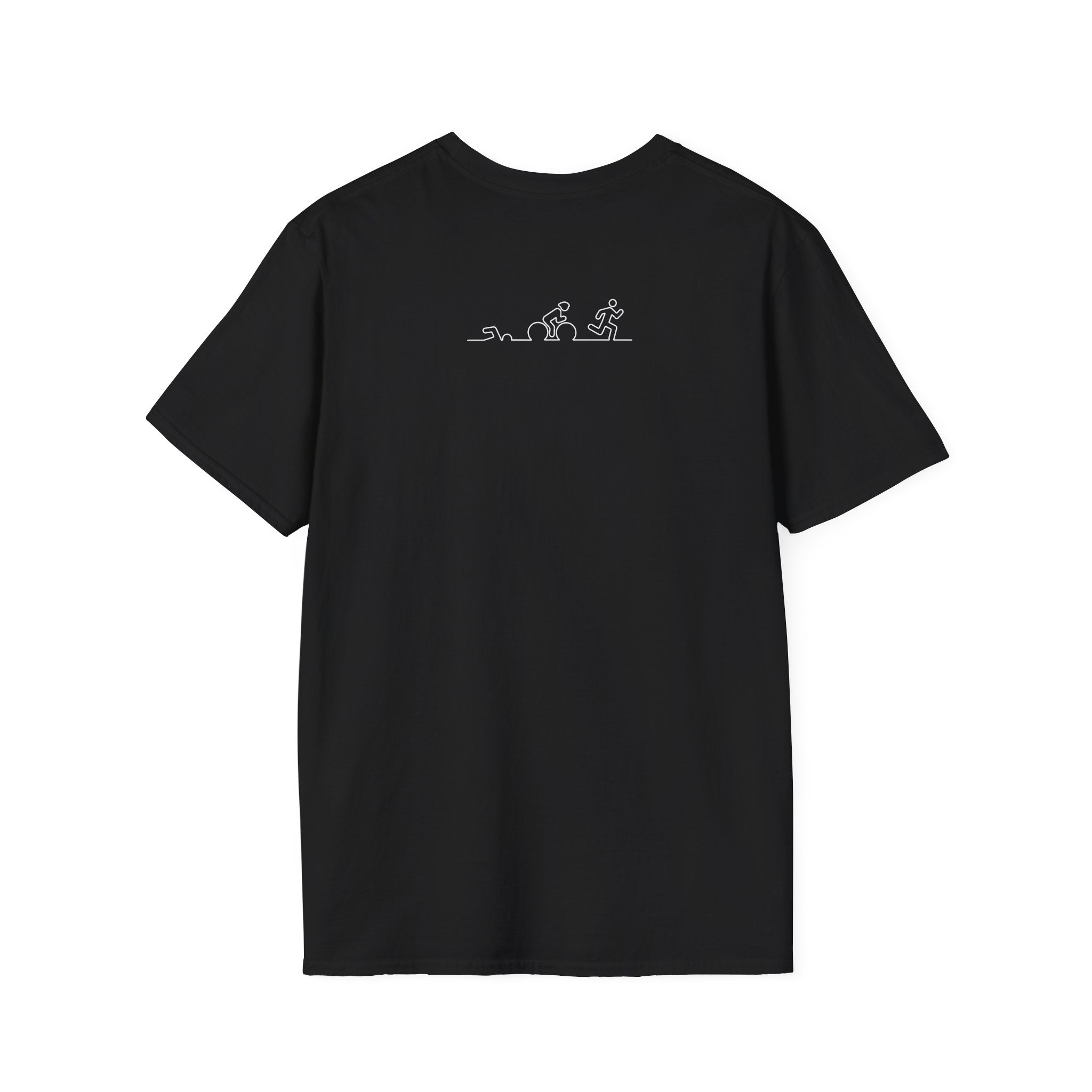 No Excuses Triathlon Tee - Rose & Lime