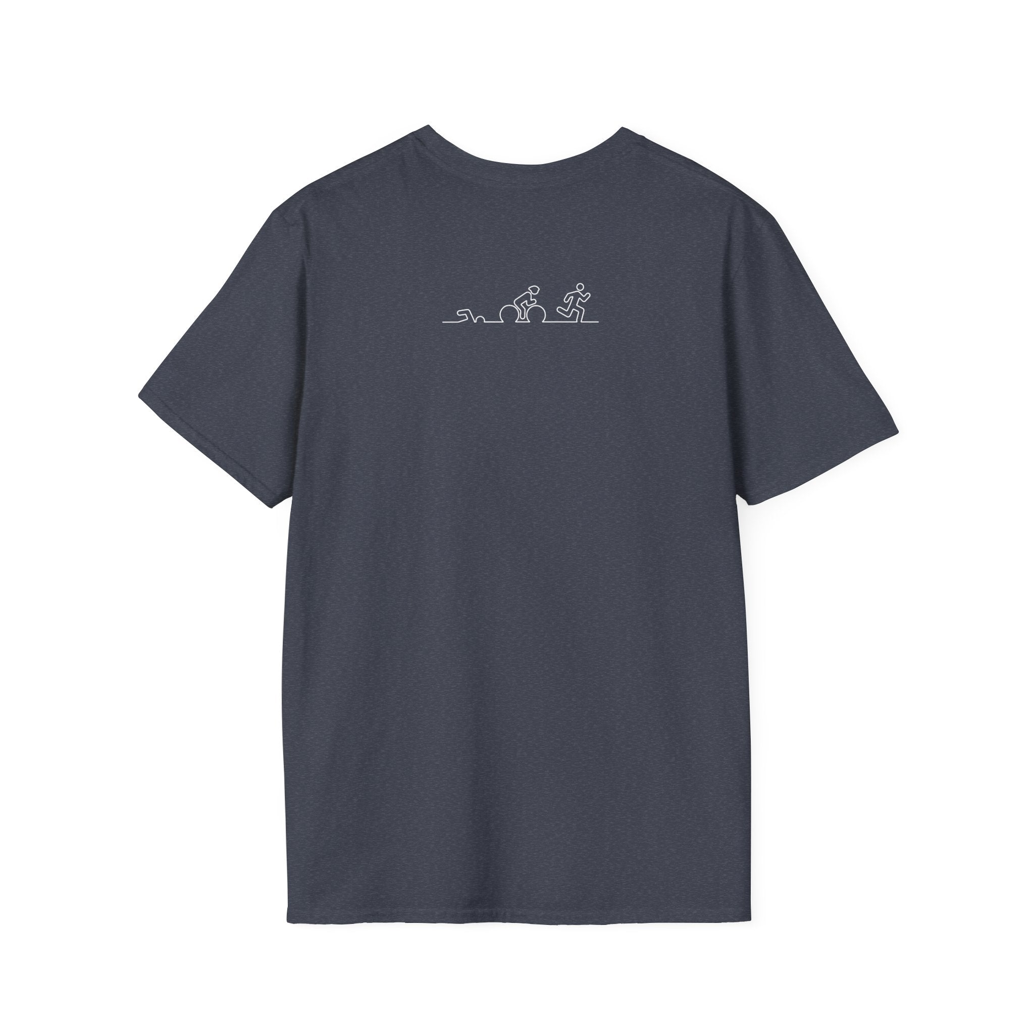 No Excuses Triathlon Tee - Rose & Lime