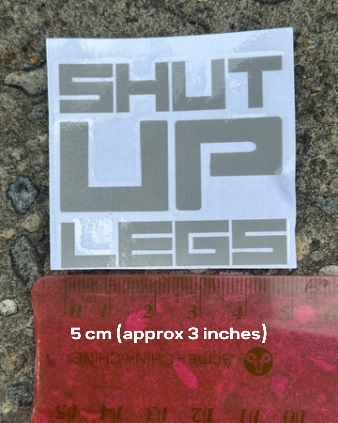 Shut Up Legs | Cycling & Triathlon Decal