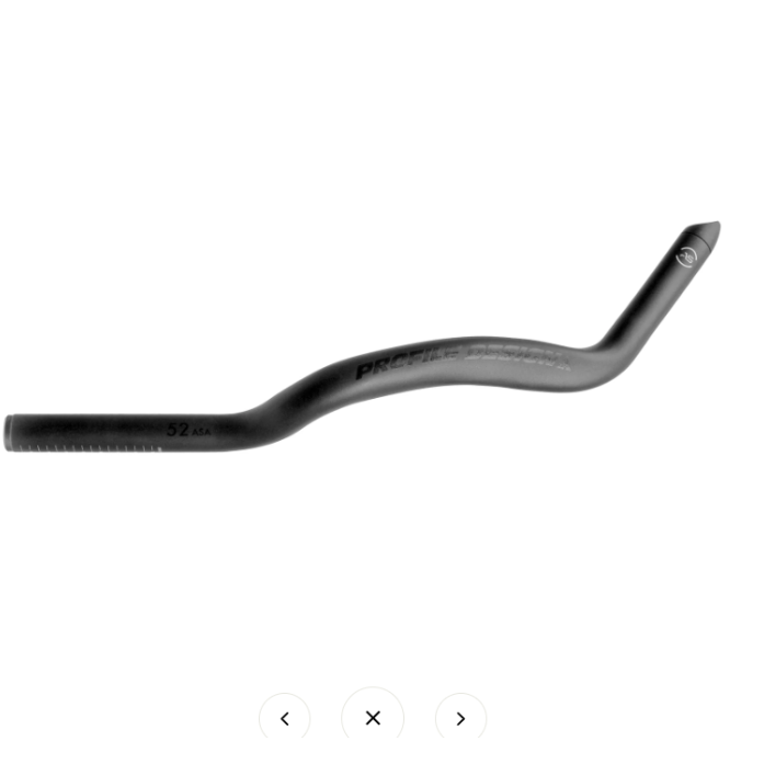 Profile Designs 52ASA Aerobar Extensions (Aluminum) – Ergo Shaped | 340mm & 400mm