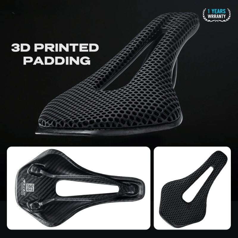 Aircode 3D Printed Saddle For Road, Gravel, Triathlon - Element Tri & Bicycle Works