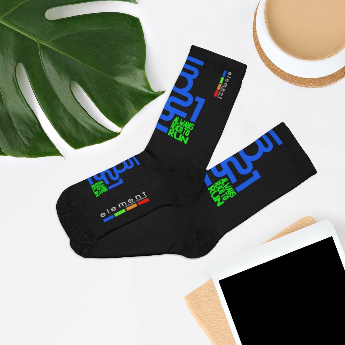 Always Ready To Run Socks - Element Tri & Bicycle Works