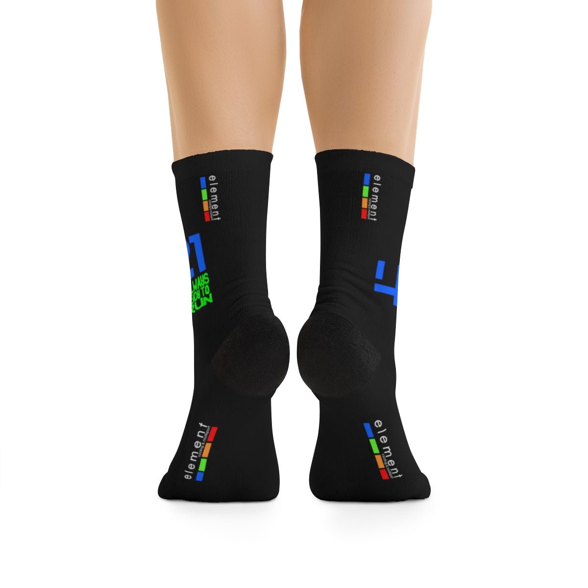 Always Ready To Run Socks - Element Tri & Bicycle Works