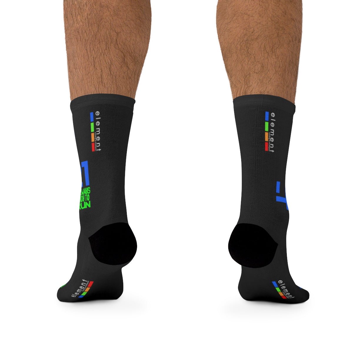 Always Ready To Run Socks - Element Tri & Bicycle Works