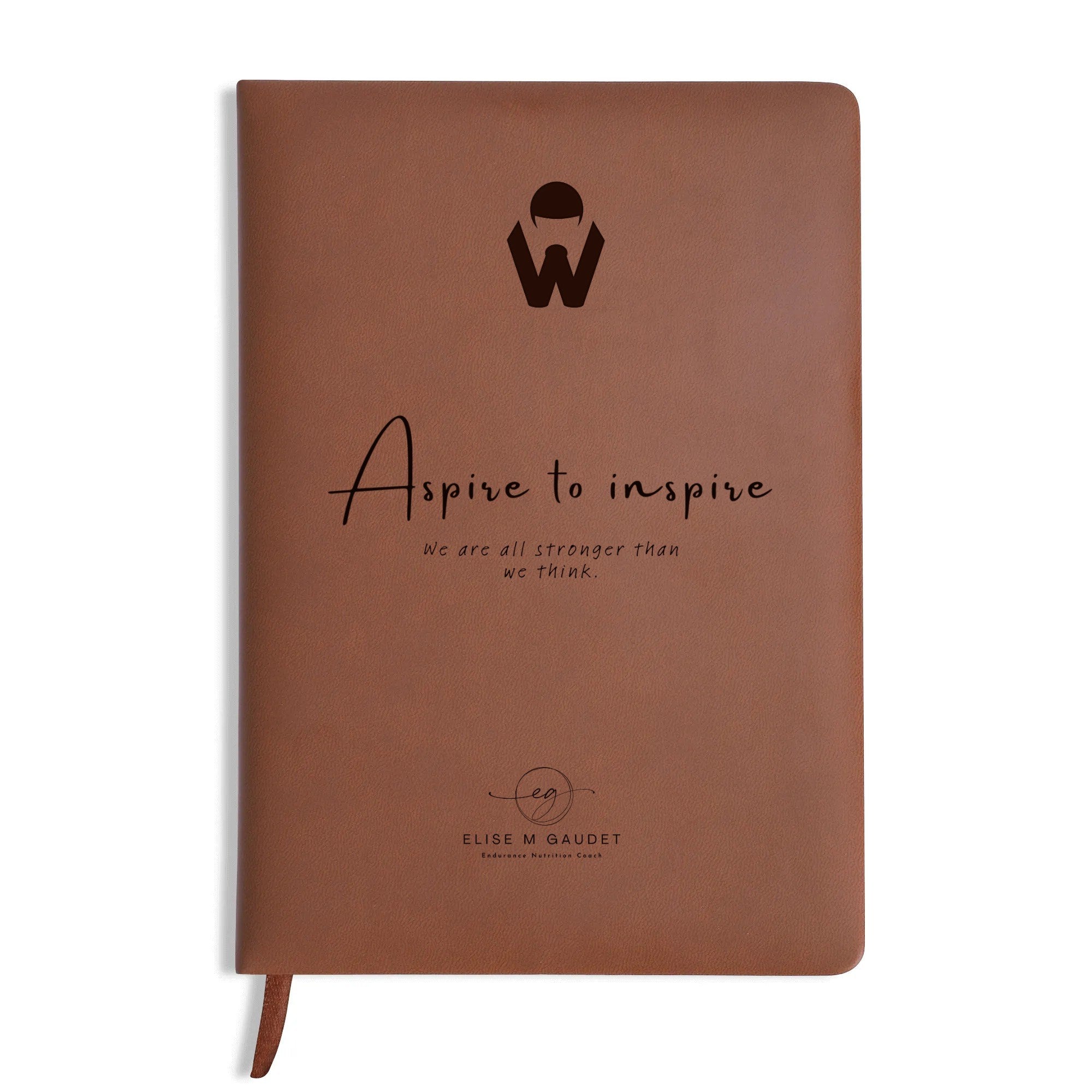 Aspire to be Inspired — Custom Engraved Journal. - Element Tri & Bicycle Works