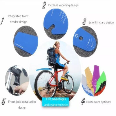 Ass Saver - Removable, Portable Mud Guard - Element Tri & Bicycle Works