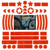 Bike Safe Sticker Set - Reflective Sticker Set - Element Tri & Bicycle Works