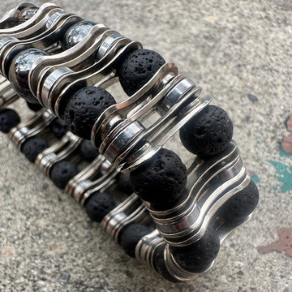 Handcrafted Bike Chain Bracelets | Custom Jewelry