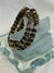 Bracelet: Tigereye Gold Chainplate Skull - Element Tri & Bicycle Works