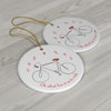 Christmas Ornament for Cyclist or Triathlete 'What Fun It Is To Ride' - Element Tri & Bicycle Works