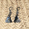 Classic Chain Link Long Earring - Element Tri & Bicycle Works