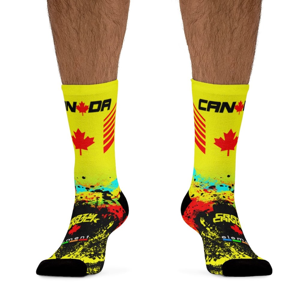 Crazy Canuck Socks - Element Tri & Bicycle Works
