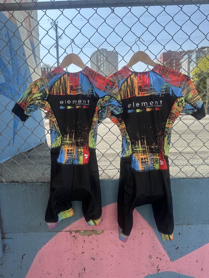 Element Sleeved Triathlon Suit – Performance Trisuit for Training & Racing - Element Tri & Bicycle Works
