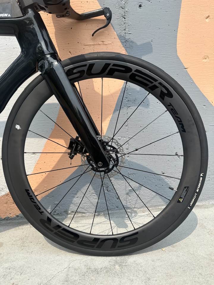 Element Winow Custom Triathlon Bike – Race - Ready Carbon Build in Black (Size ML / 56) | From $4399 - Element Tri & Bicycle Works