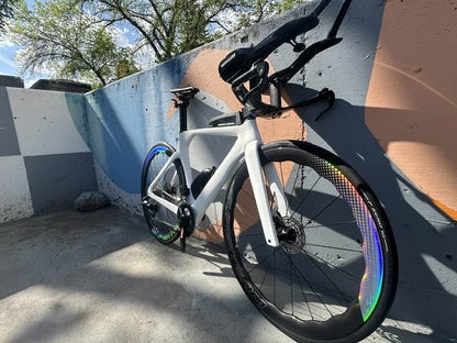 Element Winow Custom Triathlon Bike – Race - Ready Carbon Build in White (Size S/49) | $5299 CAD - Element Tri & Bicycle Works