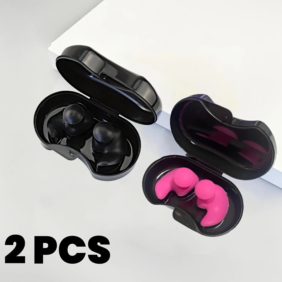 Ergo - Shaped Silicone Earplugs for Swimming – Comfortable, Secure & Value - Priced! - Element Tri & Bicycle Works