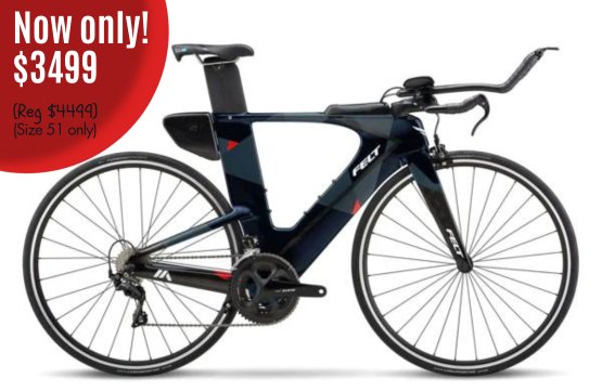 Felt IA Advanced Rim Brake, Midnight Geo - SALE! Was $4,499; Now $3,499 - Element Tri & Bicycle Works