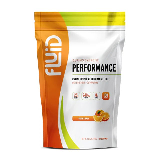Fluid Performance Sport Drink – Fresh Citrus or Raspberry Lemonade - Element Tri & Bicycle Works