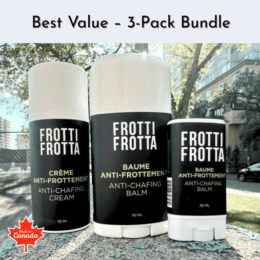 ✦ FrottiFrotta Anti - Chafing Bundle – Cream (115ml) + Balm Stick (20ml or 50ml) - Element Tri & Bicycle Works