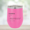 Fun and Unique Wine Tumblers for Triathletes - Customize the Name - Element Tri & Bicycle Works