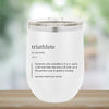 Fun and Unique Wine Tumblers for Triathletes - Customize with Name - Element Tri & Bicycle Works