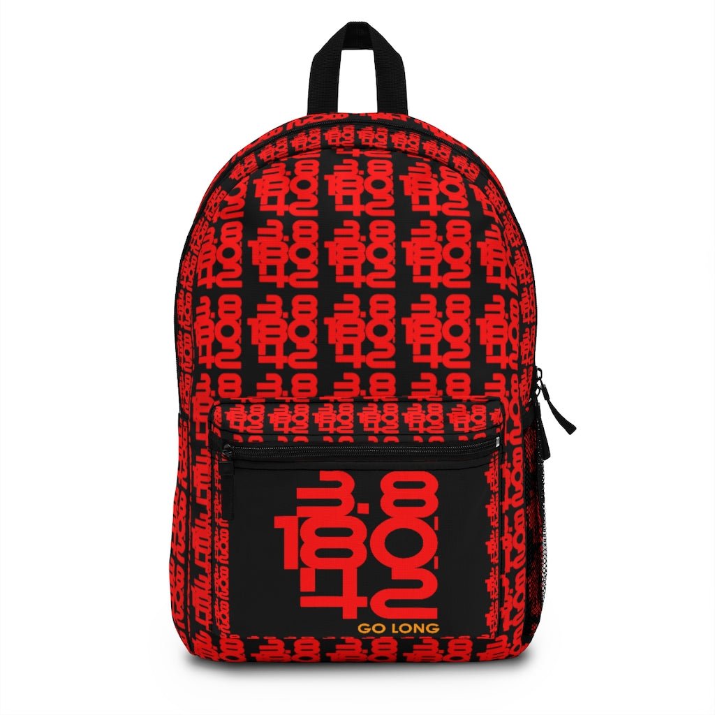 Go Long Iron Print Backpack (Made in USA) - Element Tri & Bicycle Works