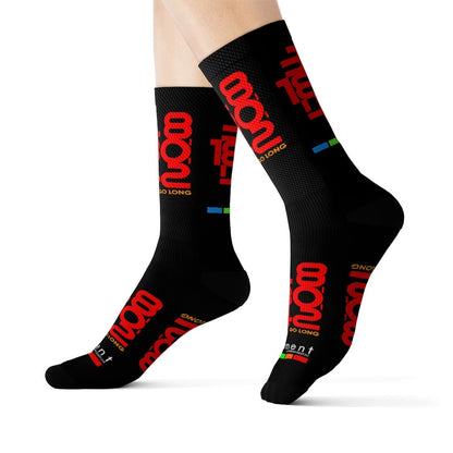 Go Long Socks (Black) - Element Tri & Bicycle Works