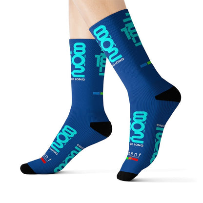 Go Long Socks (Blue) - Element Tri & Bicycle Works