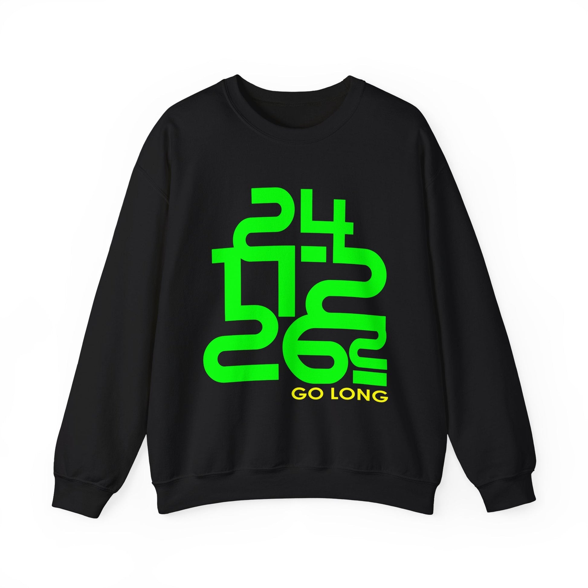 Go Long Sweatshire - Gildan Unisex Heavy Blend™ Crewneck Sweatshirt - Element Tri & Bicycle Works