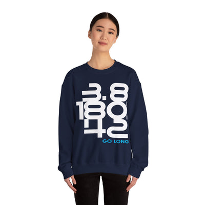 Go Long Sweatshire - Gildan Unisex Heavy Blend™ Crewneck Sweatshirt - Element Tri & Bicycle Works