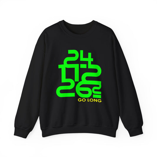 Go Long Sweatshirt - Gildan Unisex Heavy Blend™ Crewneck Sweatshirt - Element Tri & Bicycle Works