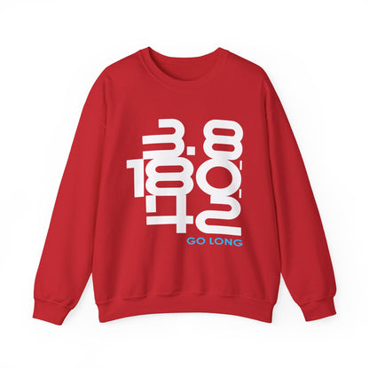 Go Long Sweatshirt - Gildan Unisex Heavy Blend™ Crewneck Sweatshirt - Element Tri & Bicycle Works