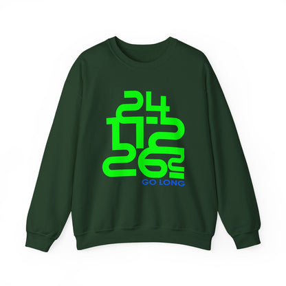Go Long Sweatshirt - Gildan Unisex Heavy Blend™ Crewneck Sweatshirt - Element Tri & Bicycle Works